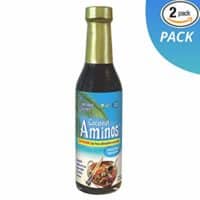 Coconut Secret Coconut Aminos (2 Pack) - 8 fl oz - Low Sodium Soy Sauce Alternative, Low-Glycemic - Organic, Vegan, Non-GMO, Gluten-Free, Kosher - Keto, Paleo - 96 Total Servings